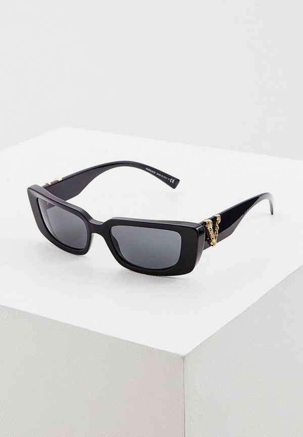

Очки солнцезащитные Versace, Черный, VE4382 GB1/87