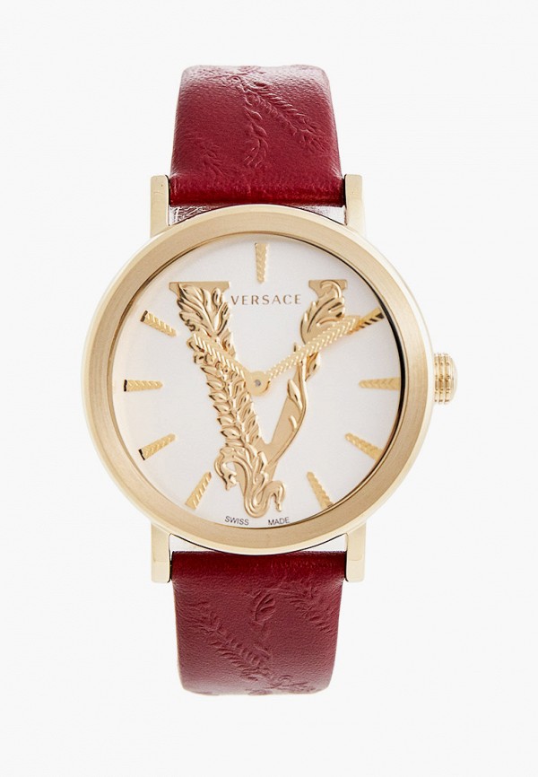 

Часы Versace, Бордовый