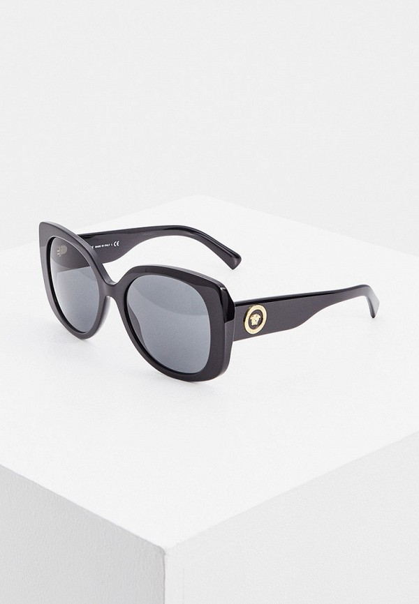

Очки солнцезащитные Versace, Черный, VE4387 GB1/87