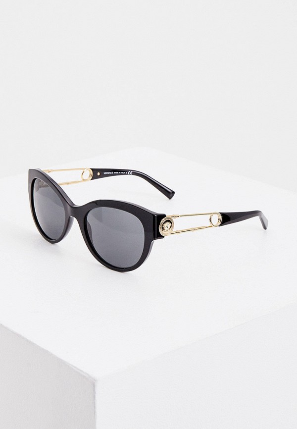 

Очки солнцезащитные Versace, Черный, VE4389 GB1/87