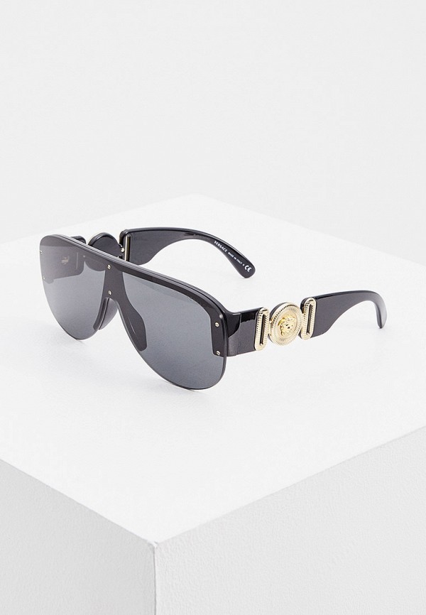 

Очки солнцезащитные Versace, Черный, VE4391 GB1/87