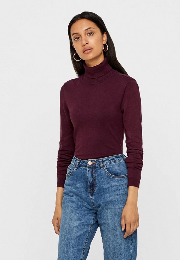 

Водолазка Vero Moda, Бордовый