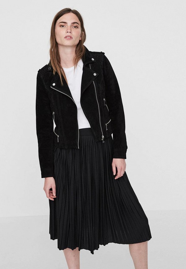 все цены на Куртка кожаная Vero Moda Vero Moda VE389EWBWWK9 онлайн