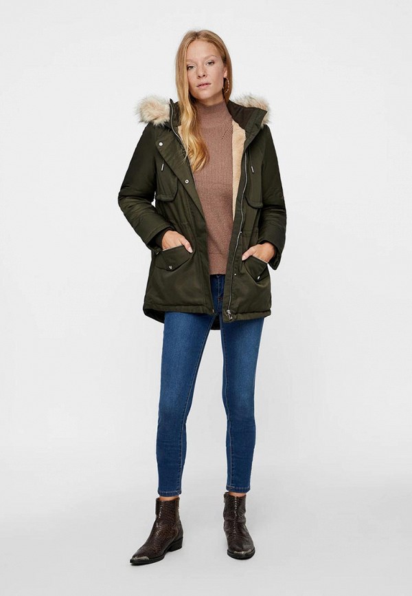 

Парка Vero Moda; Vero Moda VE389EWBWWP4, Хаки