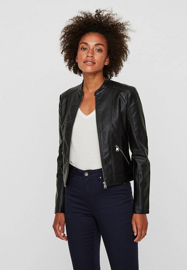 

Куртка кожаная Vero Moda, Черный