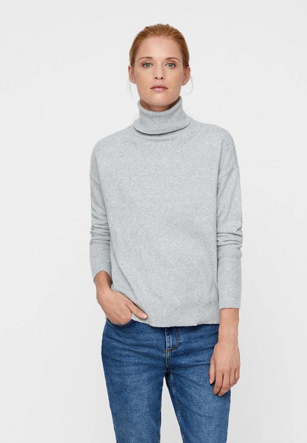 

Водолазка Vero Moda, Vero Moda VE389EWBWWR4, Серый