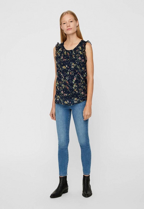 

Топ Vero Moda; Vero Moda VE389EWBXUE0, Синий