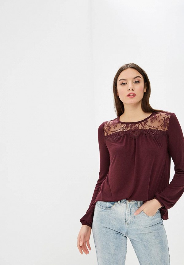 

Лонгслив Vero Moda, Бордовый