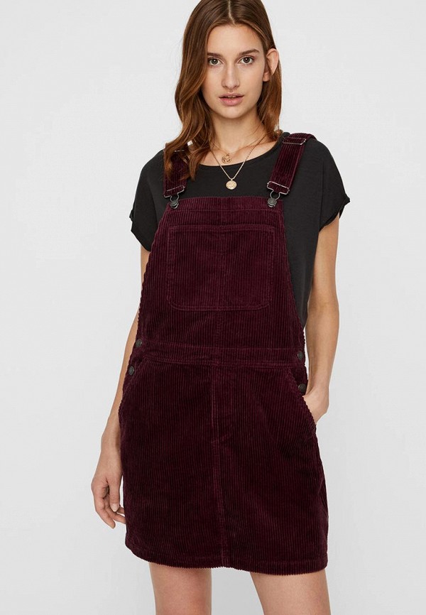 

Платье Vero Moda, Бордовый
