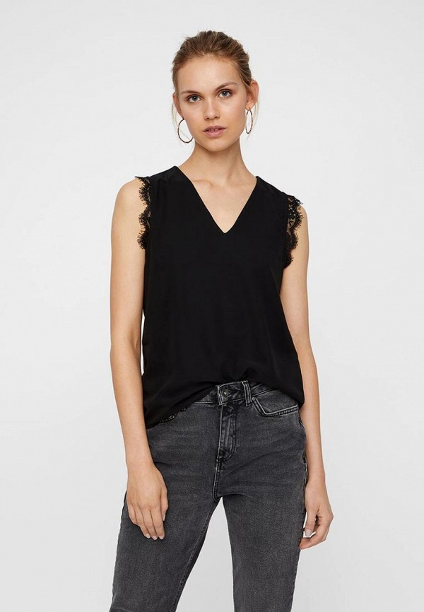 

Топ Vero Moda, Vero Moda VE389EWBXUV9, Черный