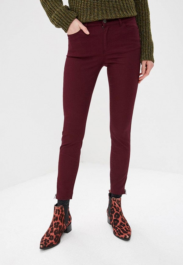 

Брюки Vero Moda, Бордовый