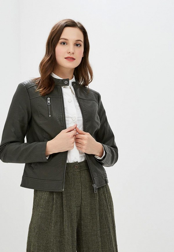

Куртка кожаная Vero Moda, Серый