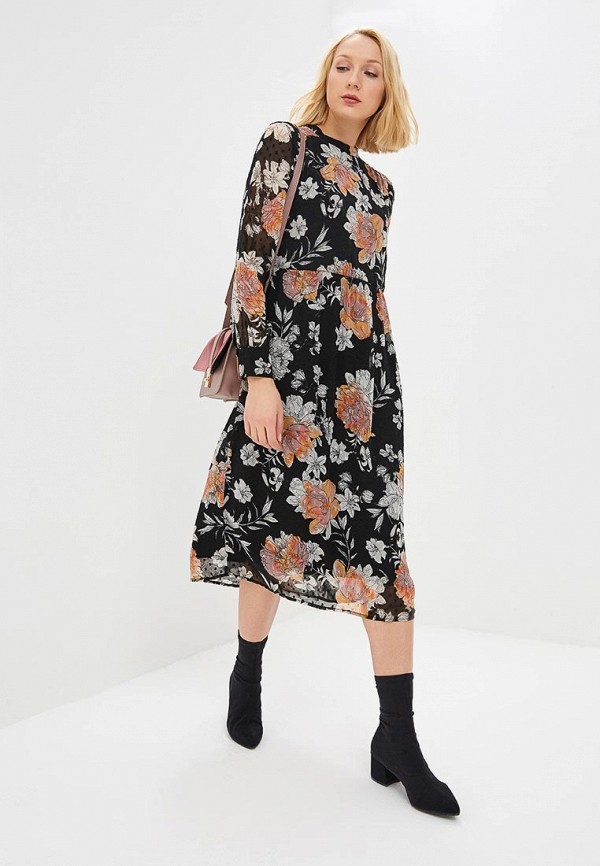 

Платье Vero Moda, Vero Moda VE389EWCWWU9, Черный