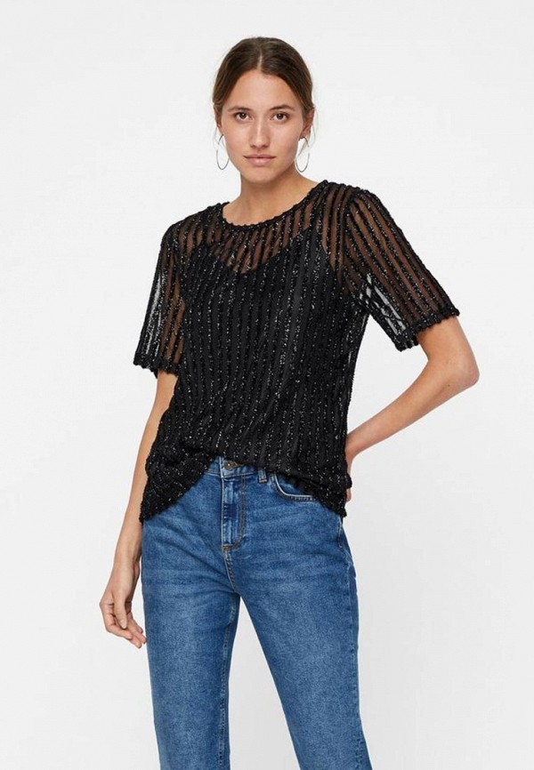 

Блуза Vero Moda, Vero Moda VE389EWDFWC0, Черный