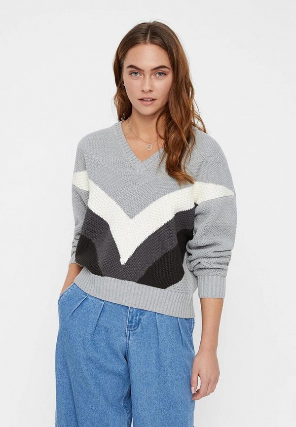 

Пуловер Vero Moda, Vero Moda VE389EWDLWI5, Серый