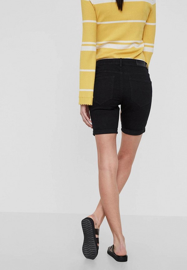 

Шорты джинсовые Vero Moda; Vero Moda VE389EWDLWR1, Черный