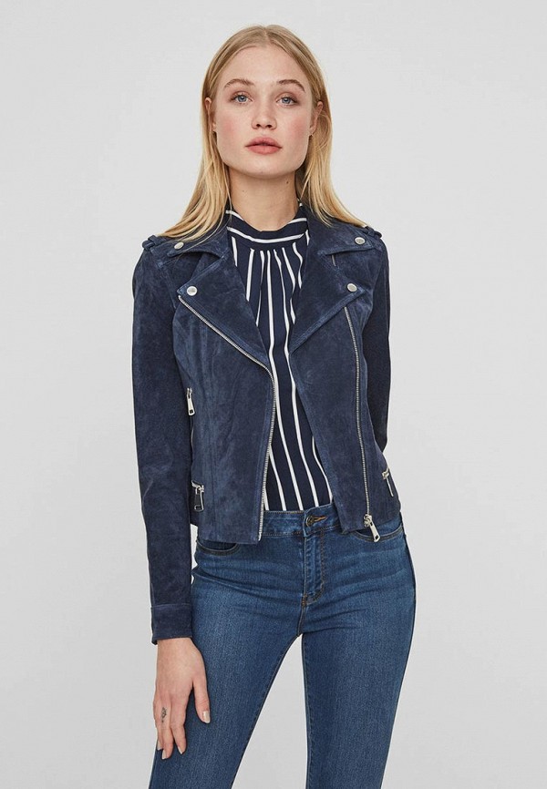 

Куртка кожаная Vero Moda, Синий
