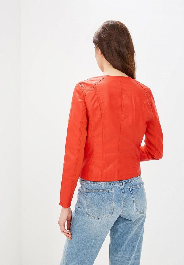 

Куртка кожаная Vero Moda; Vero Moda VE389EWDLWZ0, Красный