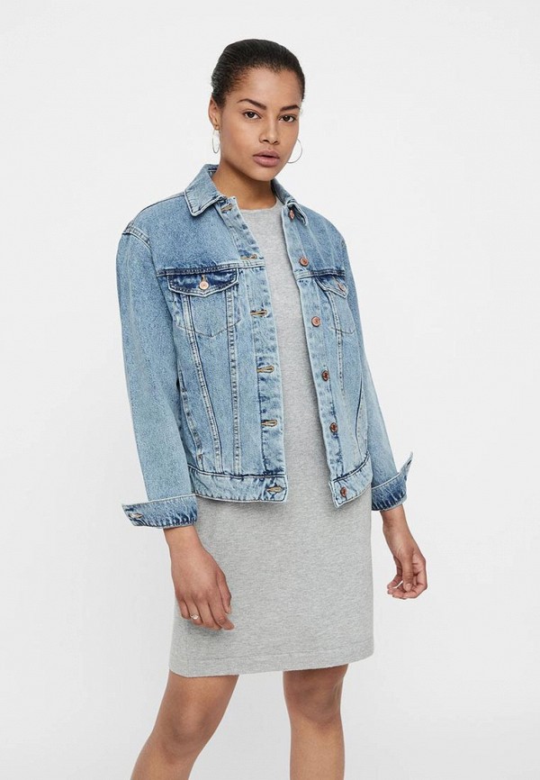

Куртка джинсовая Vero Moda, Vero Moda VE389EWDLXB8, Голубой