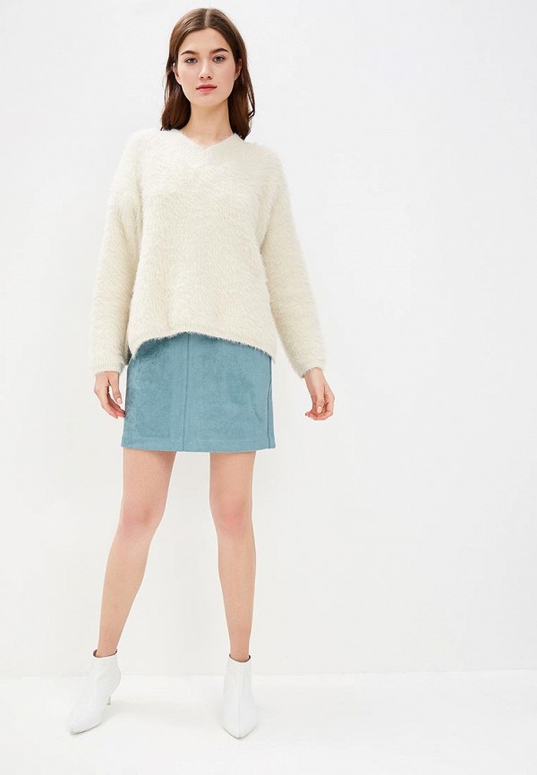 

Юбка Vero Moda; Vero Moda VE389EWDLXC1, Голубой