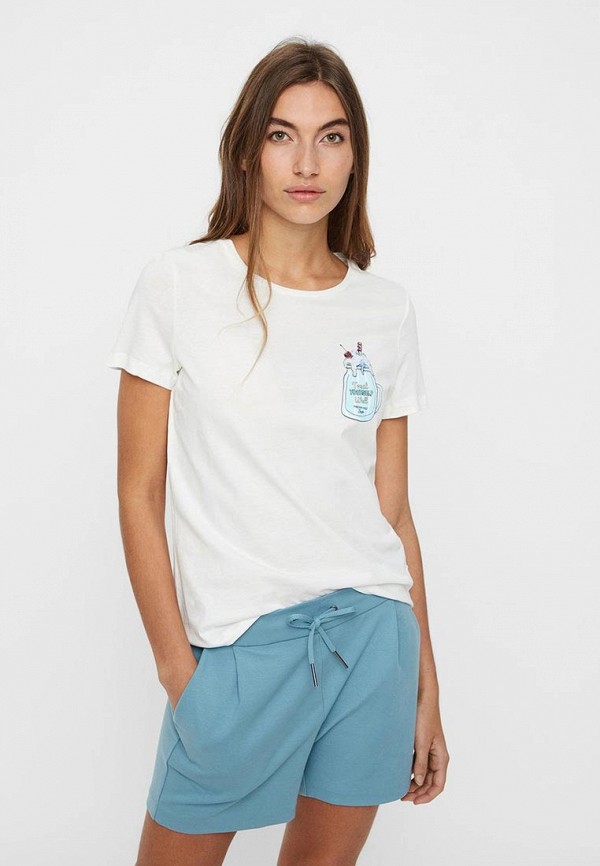 

Футболка Vero Moda; Vero Moda VE389EWECIV3, Белый