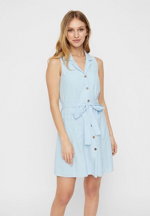 

Платье Vero Moda, Голубой, Vero Moda VE389EWECIZ4