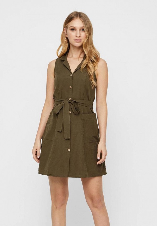 

Платье Vero Moda, Хаки
