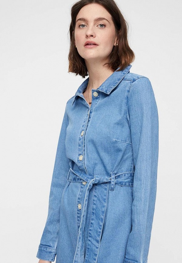 

Платье джинсовое Vero Moda; Vero Moda VE389EWECJM1, Синий