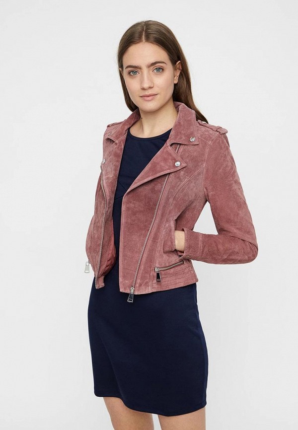 

Куртка кожаная Vero Moda, Розовый