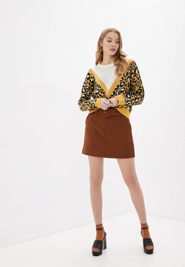 

Юбка Vero Moda, Коричневый, Vero Moda VE389EWFIOQ6
