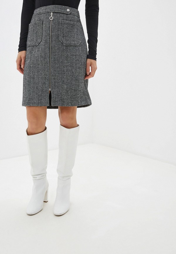 

Юбка Vero Moda, Серый, Vero Moda VE389EWFIOQ7