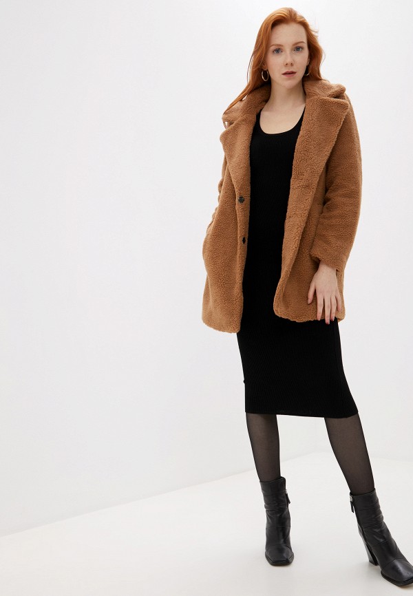 

Шуба Vero Moda, Коричневый, Vero Moda VE389EWFIOS3