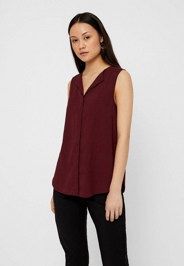 

Блуза Vero Moda, Бордовый, Vero Moda VE389EWFIOW6