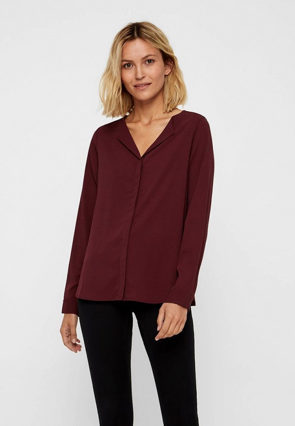 

Блуза Vero Moda, Бордовый, Vero Moda VE389EWFIOW9