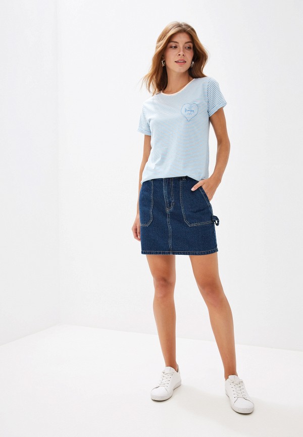 

Юбка джинсовая Vero Moda, Синий, Vero Moda VE389EWFIPB4