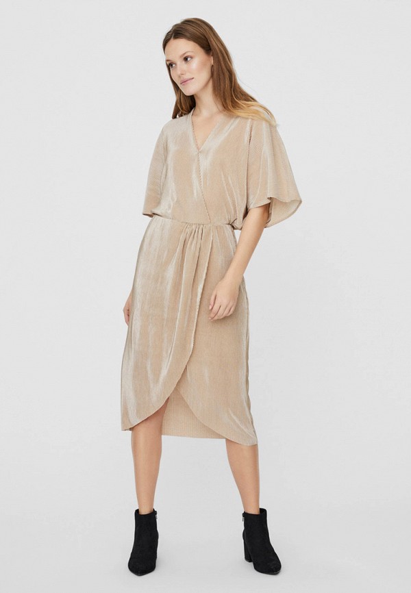 

Платье Vero Moda, Золотой, Vero Moda VE389EWGEFQ2