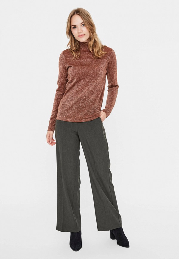 

Водолазка Vero Moda, Коричневый, Vero Moda VE389EWGLQN0