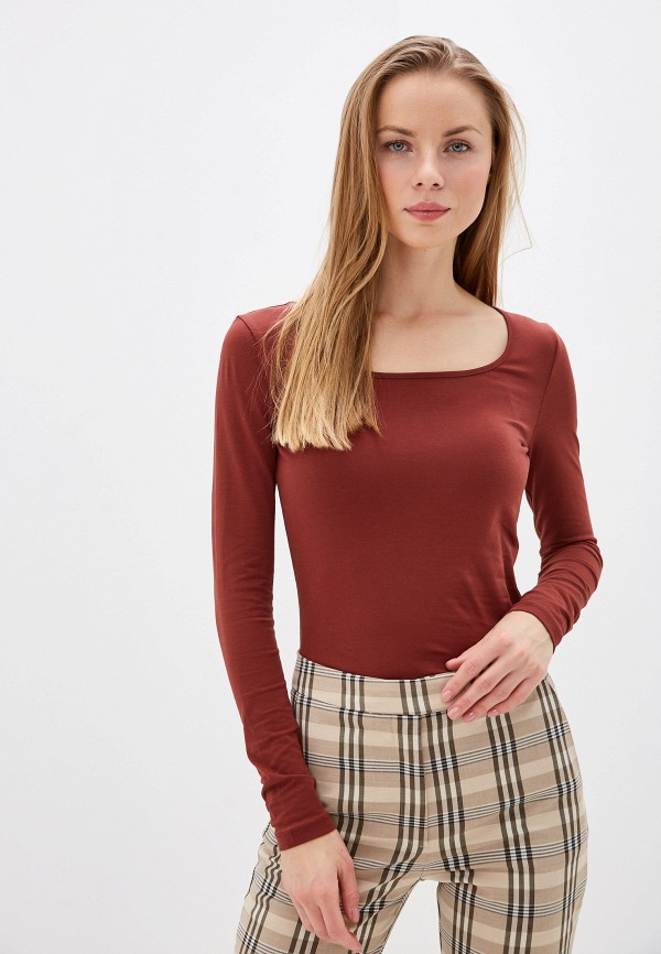 

Лонгслив Vero Moda, Коричневый