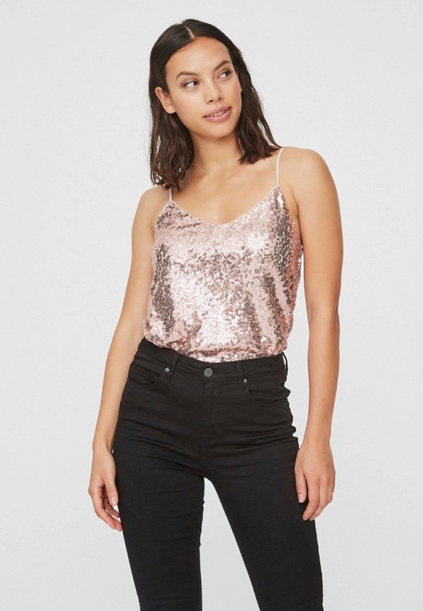 

Топ Vero Moda, Розовый, Vero Moda VE389EWGLQQ2
