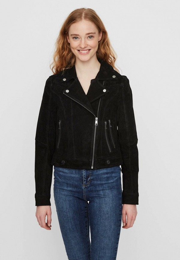 

Куртка кожаная Vero Moda, Черный