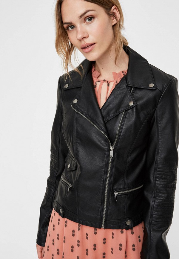 

Куртка кожаная Vero Moda, Черный, Vero Moda VE389EWHJEC5