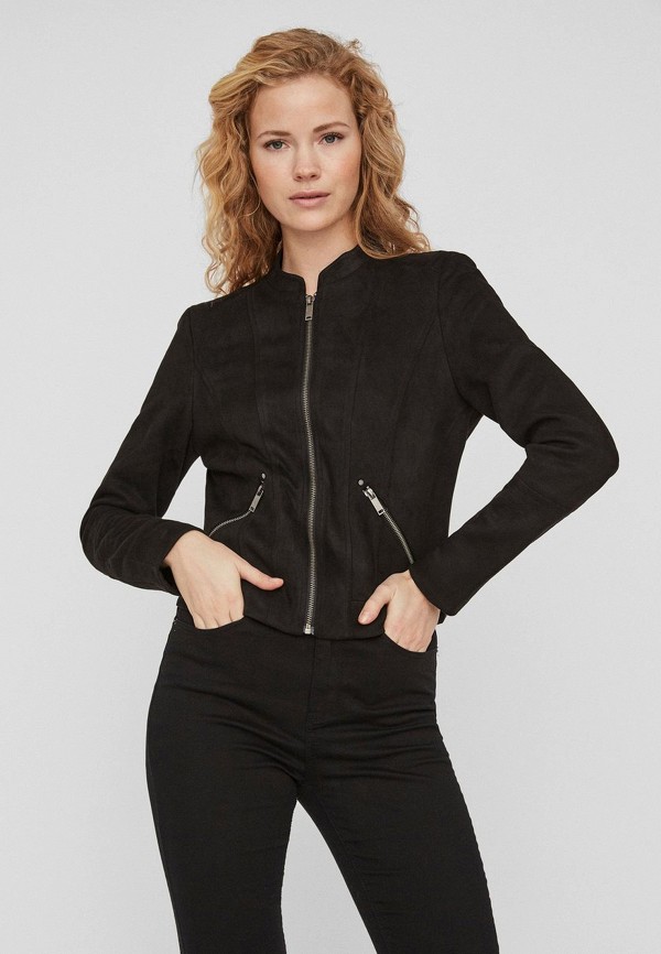 

Куртка кожаная Vero Moda, Черный
