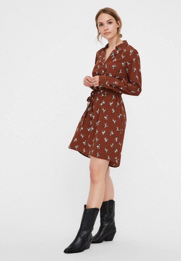 

Платье Vero Moda, Коричневый, Vero Moda VE389EWHJEE9