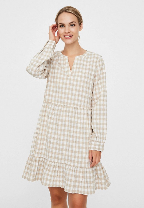 

Платье Vero Moda, Бежевый