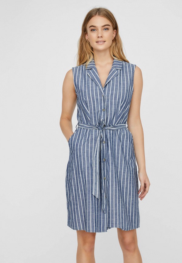 

Платье Vero Moda, Синий, Vero Moda VE389EWHJEP0