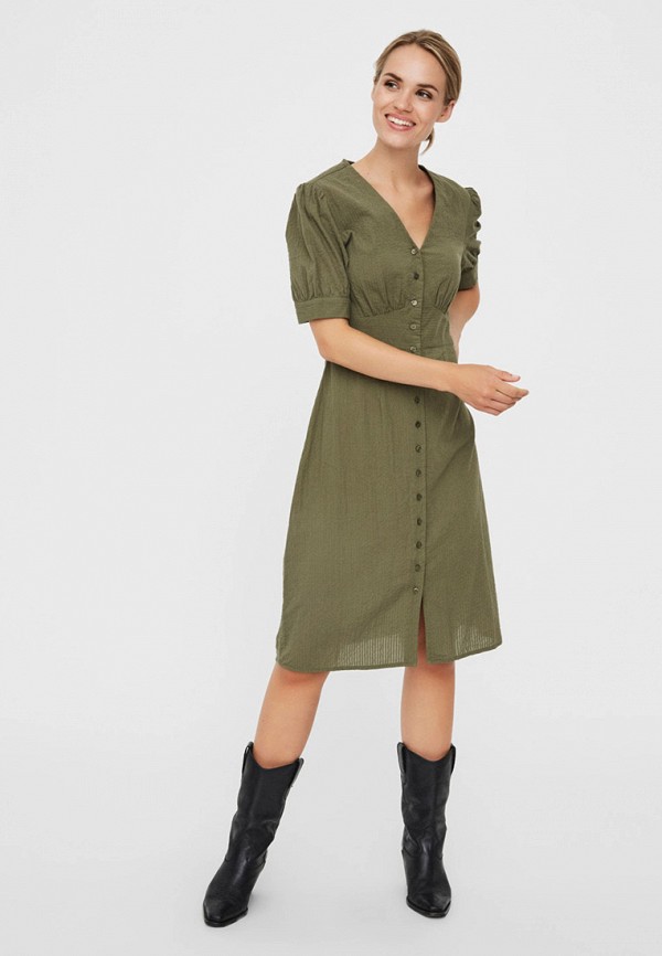 

Платье Vero Moda, Хаки