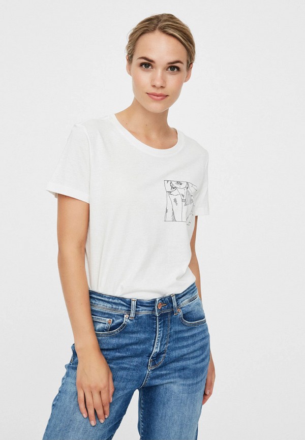 

Футболка Vero Moda, Белый, Vero Moda VE389EWHJER6