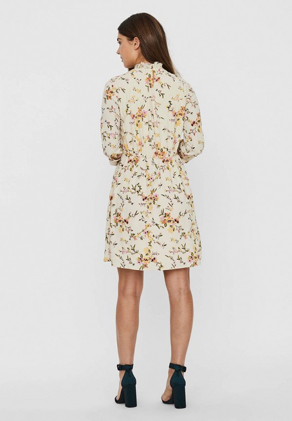 

Платье Vero Moda, Бежевый, Vero Moda VE389EWHJER8
