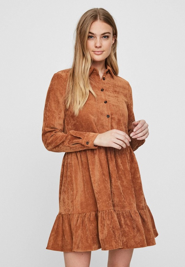 

Платье Vero Moda, Коричневый, Vero Moda VE389EWHJET0