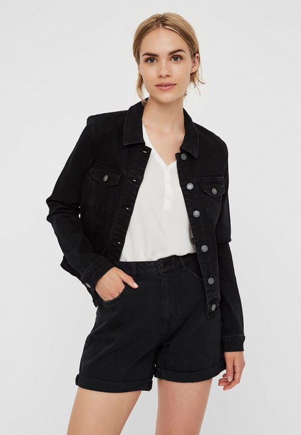 

Куртка джинсовая Vero Moda, Черный, Vero Moda VE389EWHJKG0